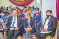 rmsi_it_expert_mr._ashutosh_singh_left_disaster_management_community_consultant_expert_dr._murali_krishna_and_instrumentation_expert_mr._rajesh_mali_during_the_flood_early_warning_stakeholders_engagement_workshop.