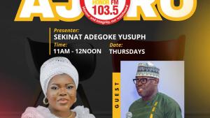 Banner Ad on AJORO by Honor 103.5 FM